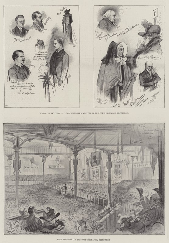 Lord Rosebery, Edinburgh'da by William A. Donnelly