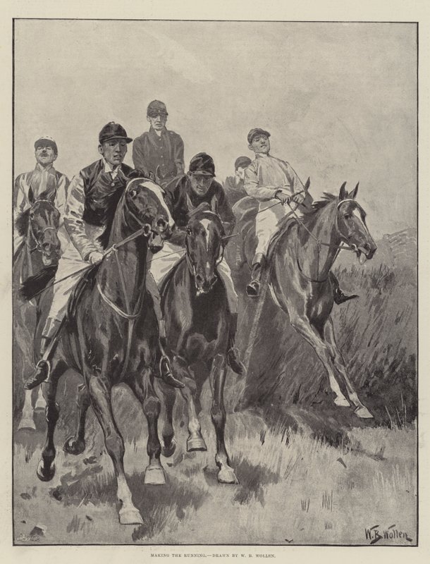 Koşu yapmak by William Barnes Wollen