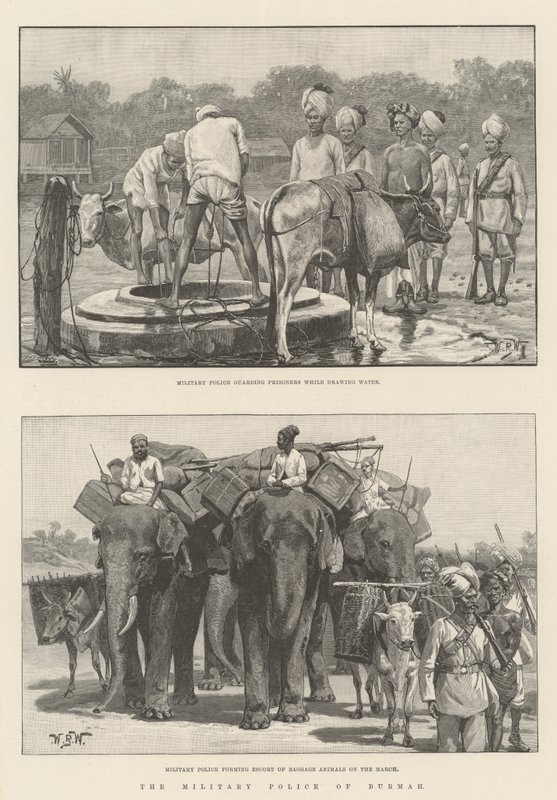 Burma Askeri Polisi by William Barnes Wollen