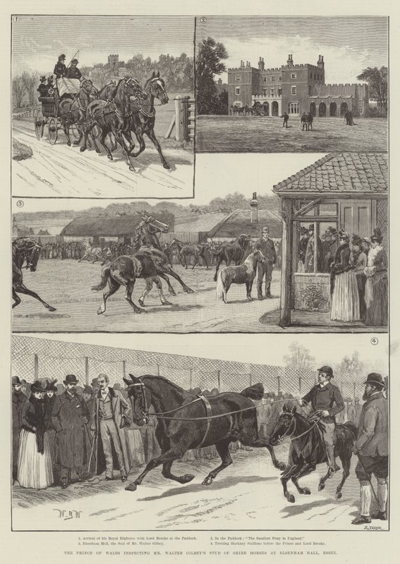 Galler Prensi, Essex, Elsenham Hall
