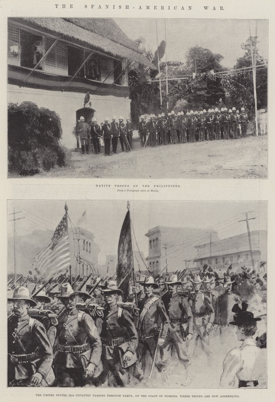 İspanyol-Amerikan Savaşı by William Barnes Wollen