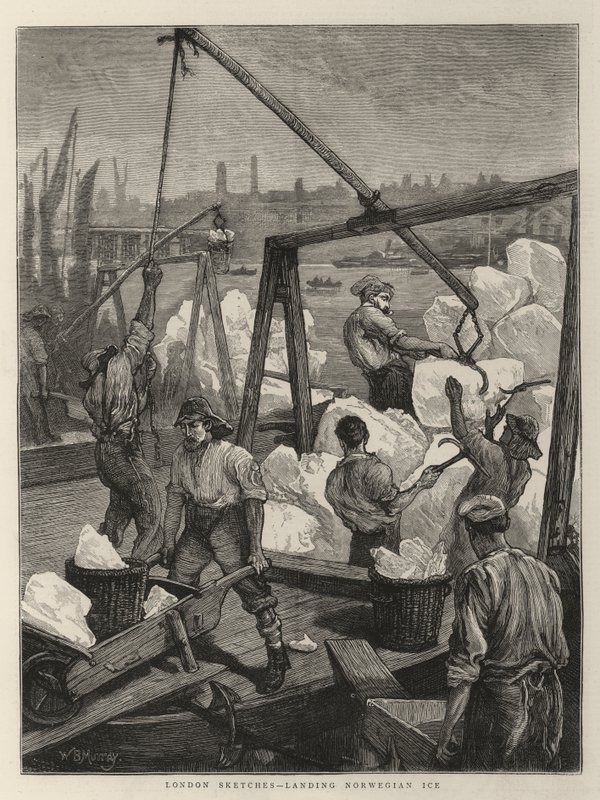 Londra Skeçleri, Norveç Buz İniş by William Bazett Murray