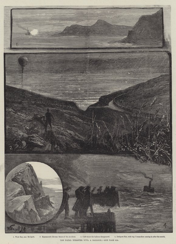 Balonlu Ölümcül Afet by William Bazett Murray