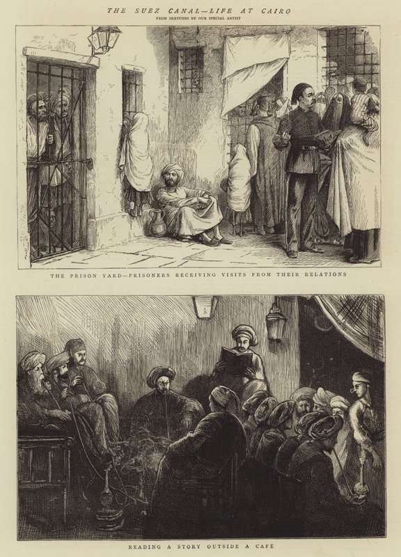 Süveyş Kanalı, Kahire'de Yaşam by William Bazett Murray