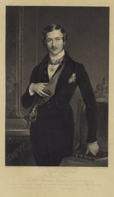 Albert'in Portresi, Prens Eşi by William Charles Ross