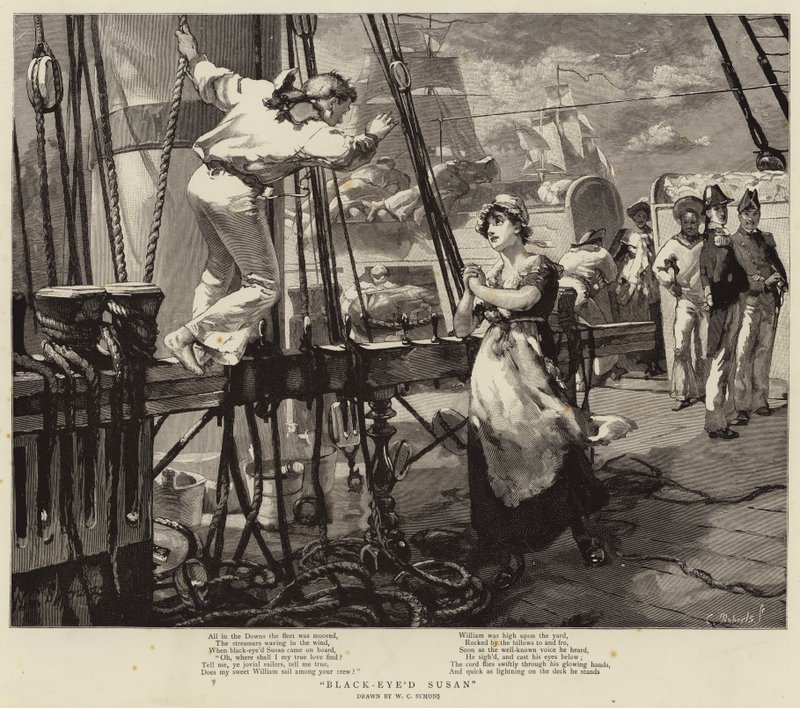 Kara Gözlü Susan by William Christian Symons