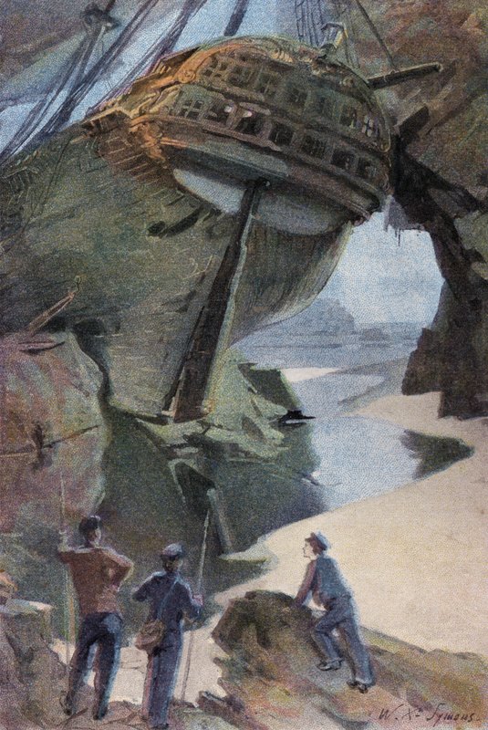 Peter The Whaler için İllüstrasyon by William Christian Symons