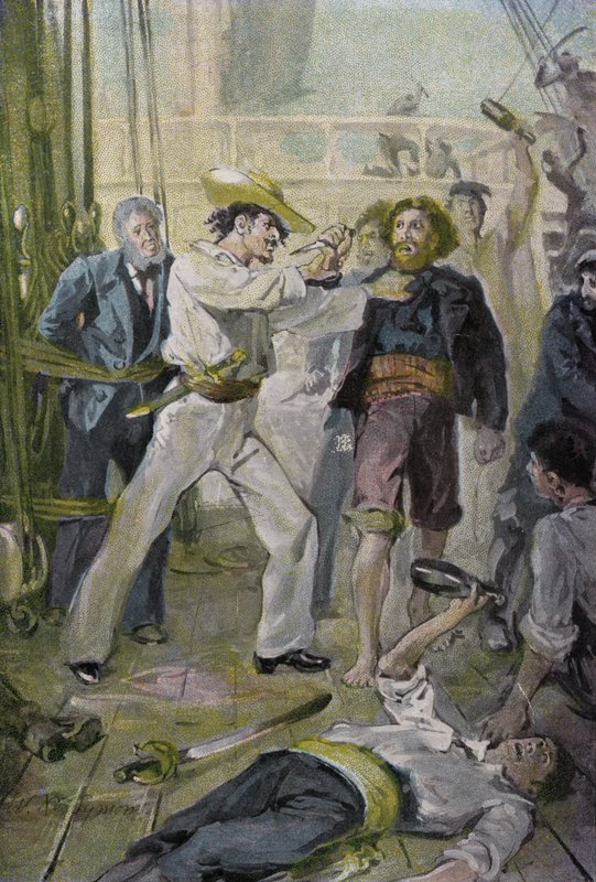 Peter The Whaler için İllüstrasyon by William Christian Symons