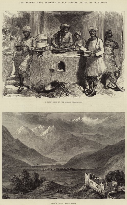 ಅಫಘಾನ್ ಯುದ್ಧ ಟರ್ಕಿ by William Crimea Simpson