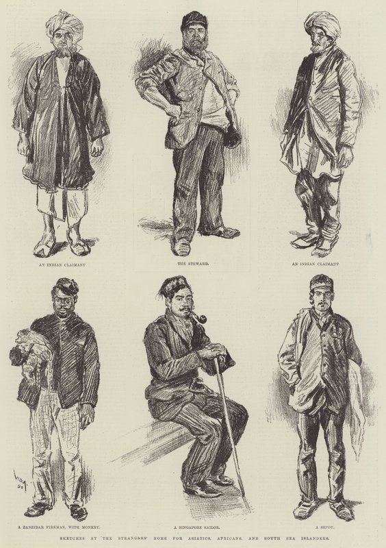 Asyalılar, Afrikalılar ve Güney Denizi Adalıları için Yabancıların Evinde Eskizler by William Douglas Almond