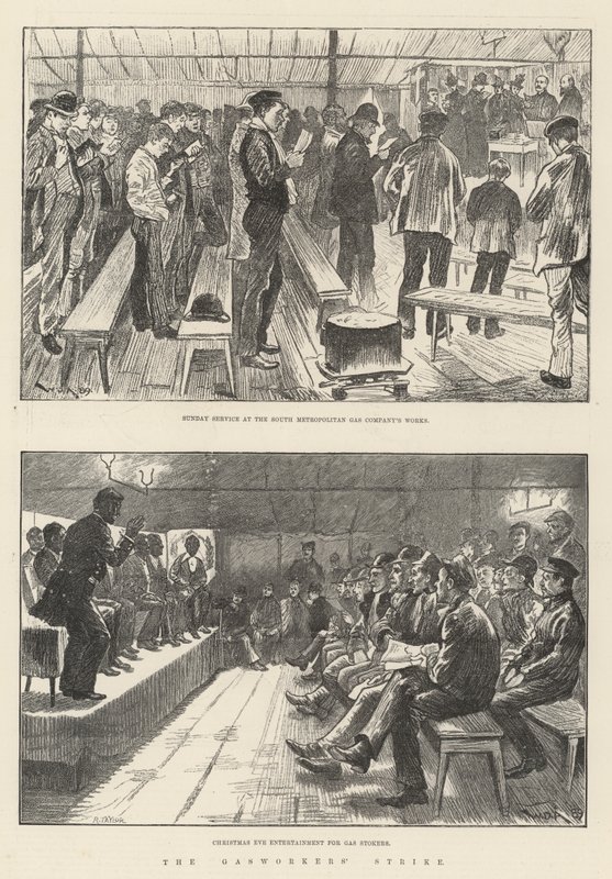 Gaz İşçileri Grevi by William Douglas Almond