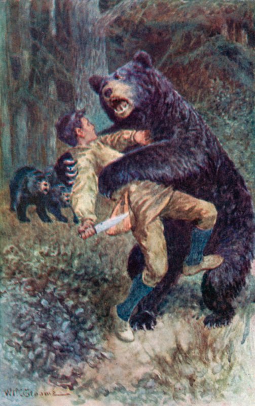 Pierre ölümcül bir kucaklamayla kucakladı by William Henry Charles Groome