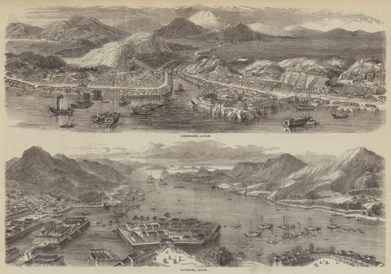 Japonya'nın eskizleri by William Henry Prior