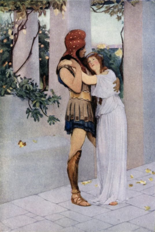 Troilus ve Cressida by after William Henry Margetson
