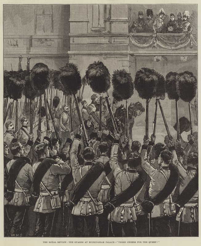 Royal Review, Buckingham Sarayı