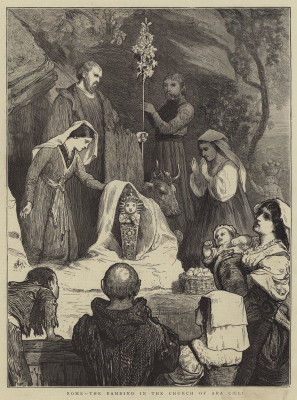 Roma, Ara Coeli Kilisesi'ndeki Bambino by William III Bromley