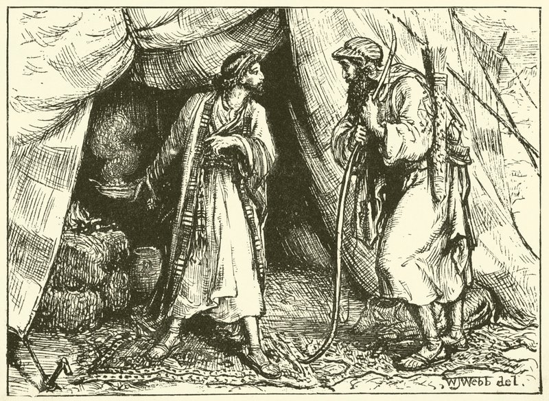 Esav doğuştan hakkını satıyor by William J. Webbe or Webb