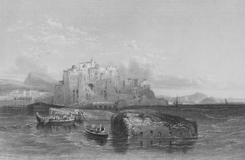 Pozzuolo, the Ancient Puteoli, the Landing Place of St Paul  by William Leighton Leitch