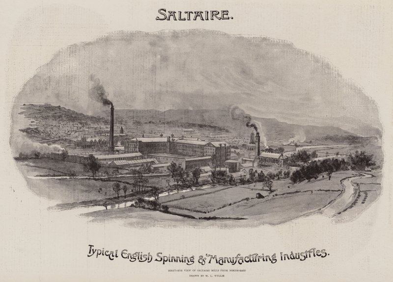 Reklam, Saltaire by William Lionel Wyllie