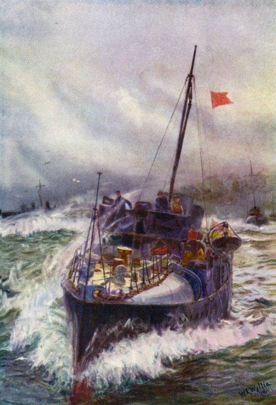 Erken tip "27 Knot" muhripleri by William Lionel Wyllie