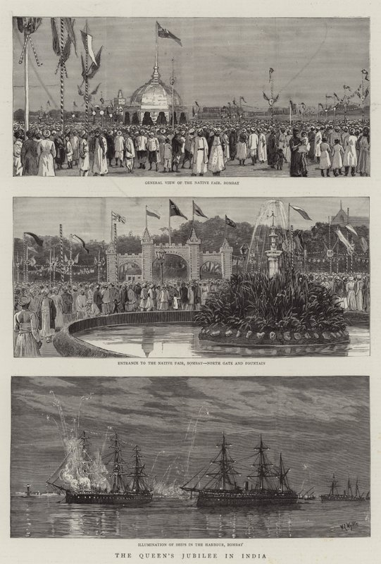 ಭಾರತ ಟರ್ಕಿಯಲ್ಲಿ ರಾಣಿಯ ಮಹೋತ್ಸವ by William Lionel Wyllie