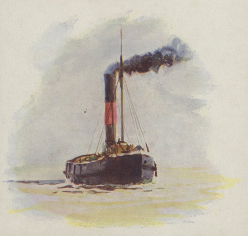 A Tug  by William Lionel Wyllie