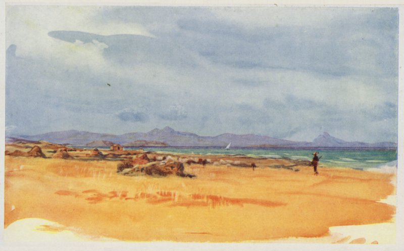 Alicante, İspanyol kıyısında by William Lionel Wyllie