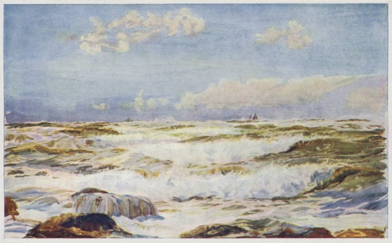 Ikirwa Cyera, Arran turki by William Lionel Wyllie