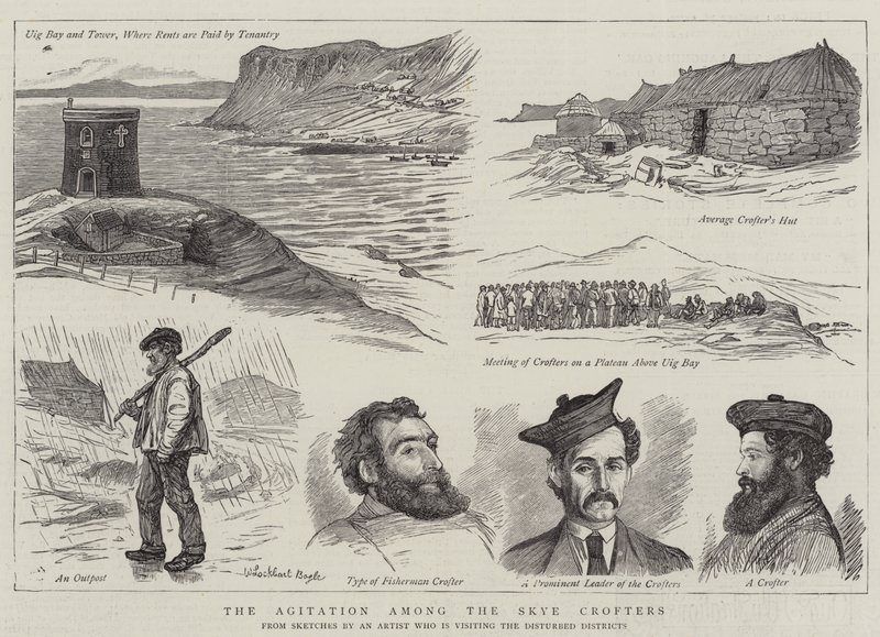 Skye Crofters Arasındaki Ajitasyon by William Lockhart Bogle