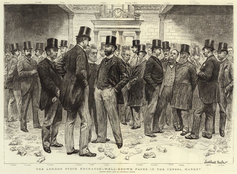 Londra Menkul Kıymetler Borsası, Konsol Piyasasında Tanınmış Yüzler by William Lockhart Bogle