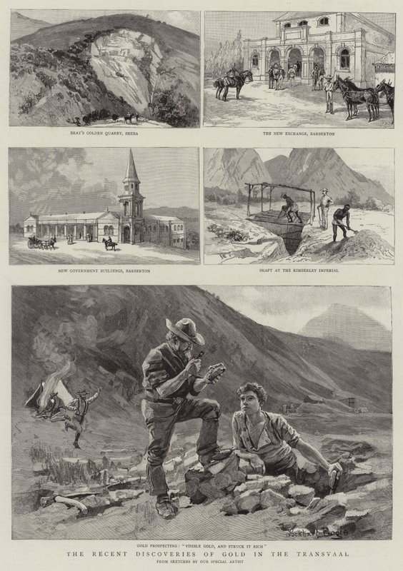 The Recent Discoveries of Gold in the Transvaal  by William Lockhart Bogle