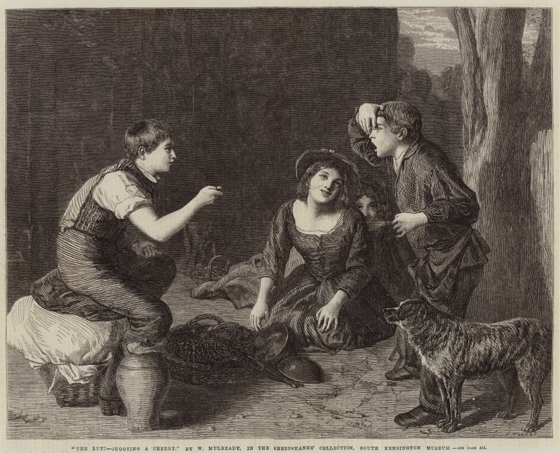 Popo, Kiraz Çekimi by William Mulready