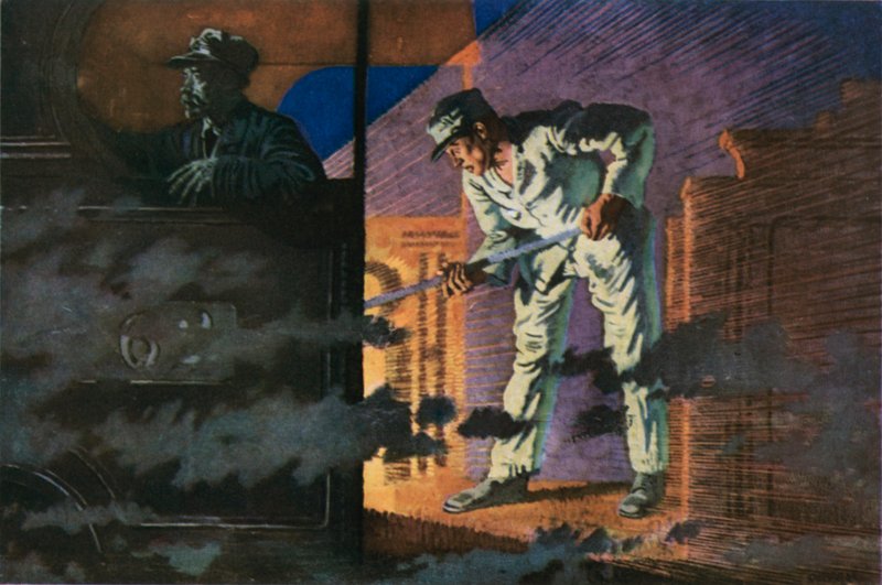 Gece Postası, Engineman by William Orpen