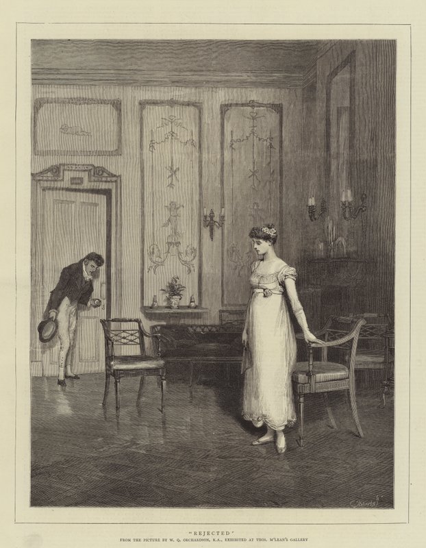 Reddedildi by William Quiller Orchardson