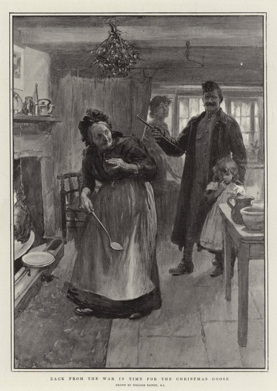 Noel Kazı için zamanında savaştan dönüş by William Rainey