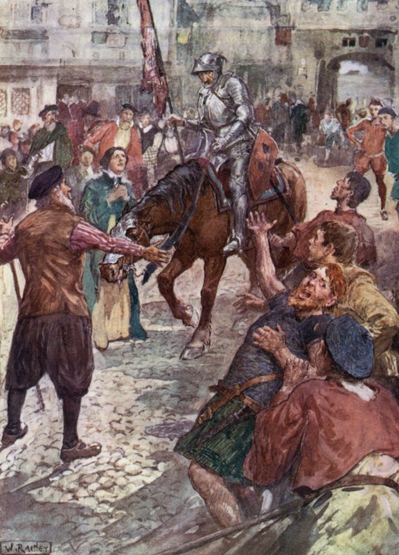 Flodden sonra Edinburgh by William Rainey