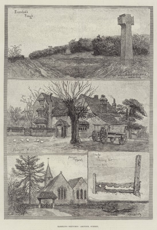 başıboş Eskizler, Abinger, Surrey by William Rainey