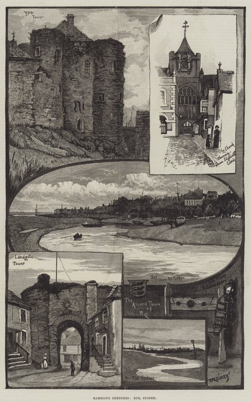 başıboş Eskizler, Çavdar, Sussex by William Rainey