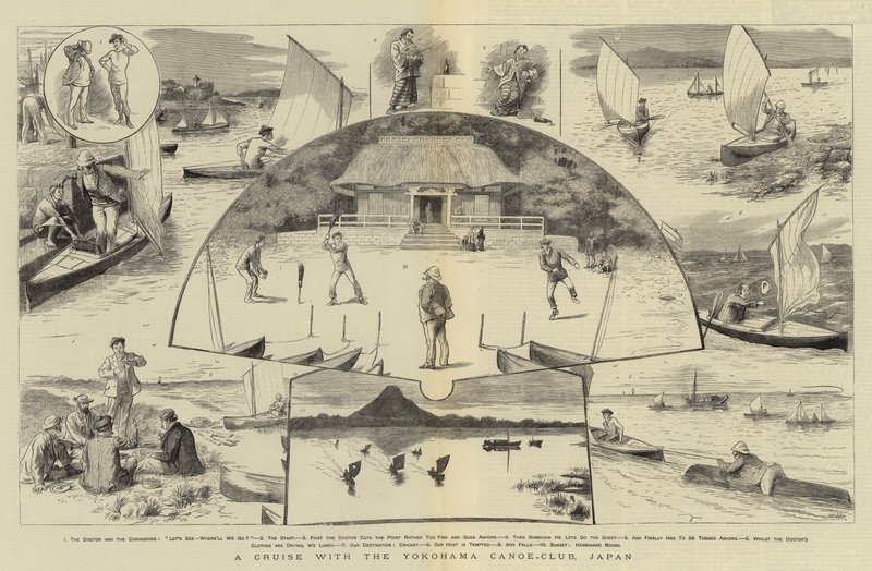 Yokohama Kano Kulübü ile Bir Yolculuk, Japonya by William Ralston