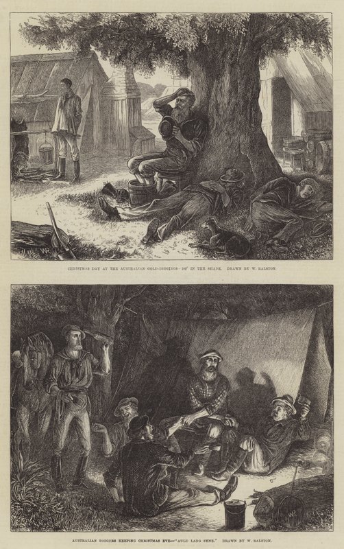 Avustralya Altın Kazıları by William Ralston