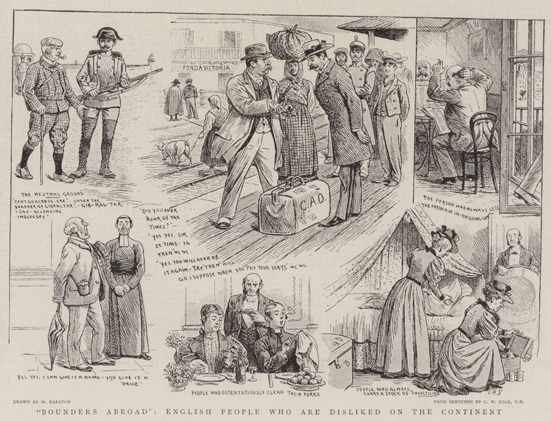 Bounders Abroad, Kıtada Sevilmeyen İngilizler by William Ralston