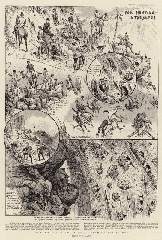 Alplerde Tilki Avı, Geleceğin Rüyası by William Ralston