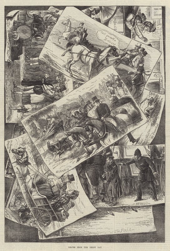 Derbi Gününden Yapraklar by William Ralston