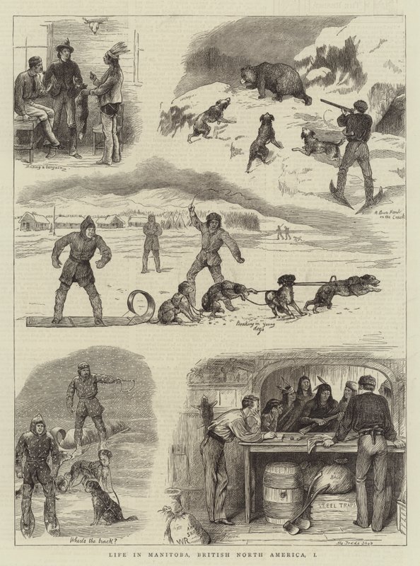 Manitoba'da Yaşam, Britanya Kuzey Amerika, I by William Ralston