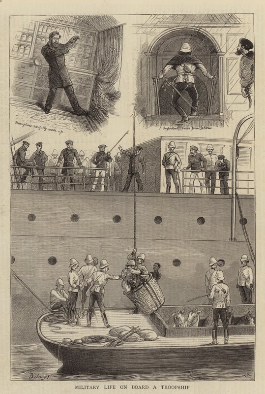 Bir Birlik Gemisinde Askeri Yaşam by William Ralston