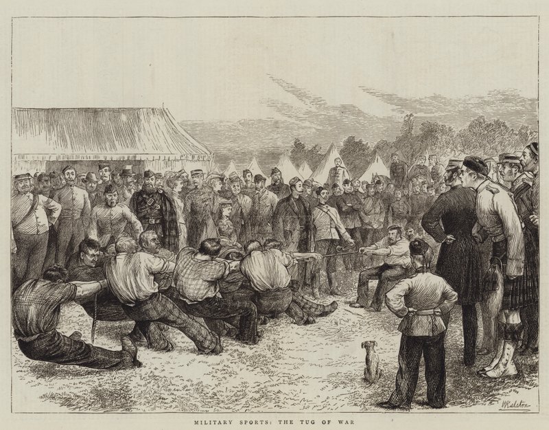 Askeri Sporlar, Halat Çekmece by William Ralston