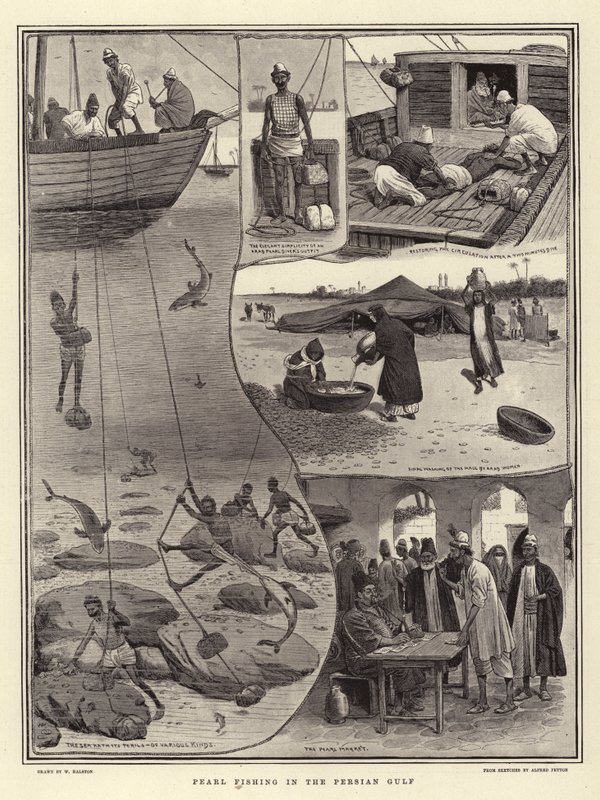 Basra Körfezi'nde İnci Balıkçılığı by William Ralston
