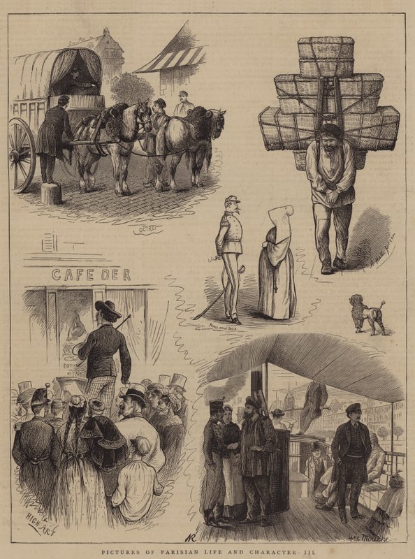 Parisli Yaşam ve Karakter Resimleri, II by William Ralston
