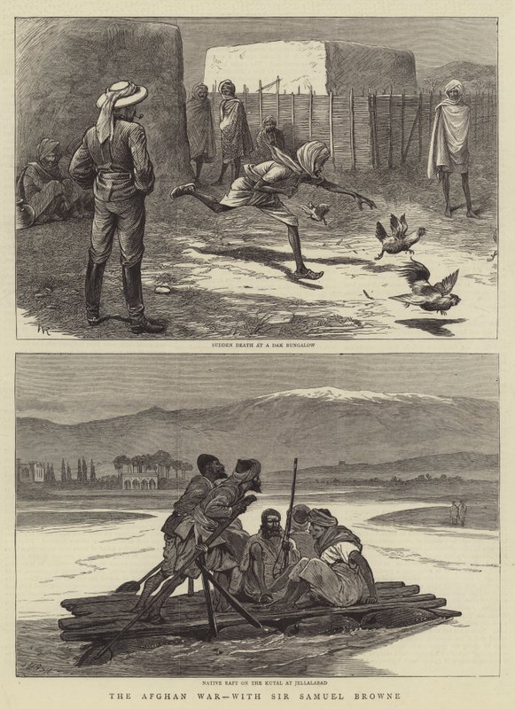 Afgan Savaşı, Sir Samuel Browne ile by William Ralston