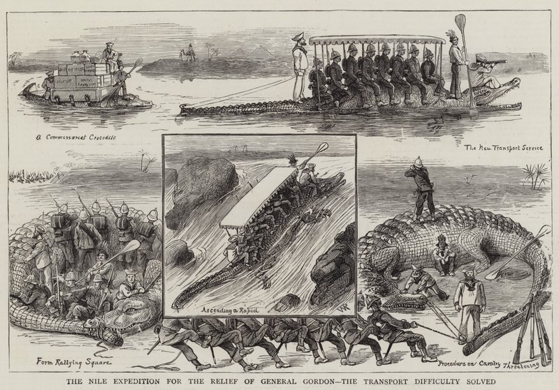 The Nile Expedition for the Relief of General Gordon, the Transport Difficulty solved  by William Ralston